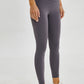 Wide Seamless Band Waist Sports Leggings