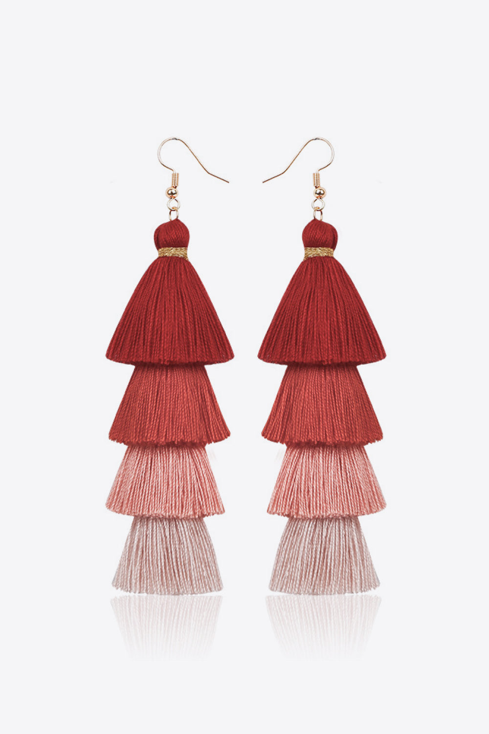 Layered Tassel Earrings