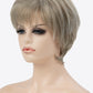 Full Machine Made Short Layered Wigs 4''