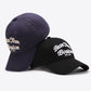 Embroidered Graphic Adjustable Baseball Cap