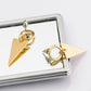 Stainless Steel Triangle Dangle Earrings