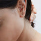18K Gold Plated Zircon Lightning Crawler Earrings