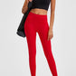 Wide Seamless Band Waist Sports Leggings