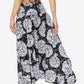 Smocked Long Harem Pants