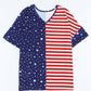 Stars and Stripes V-Neck Tee