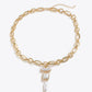 5-Piece Wholesale Freshwater Pearl Chunky Chain Necklace