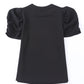 Round Neck Puff Sleeve Top