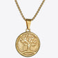 Tree Of Life Pendant Stainless Steel Necklace