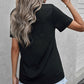 SLAY GOLDEN Distressed Round Neck Tee