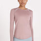 Quick-Dye Curved Hem Sports Top