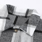 Plaid Dropped Shoulder Pocketed Shirt Jacket
