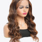 18" #P4/27 13x4 Lace Front Wigs Hightlight Human Hair Body Wave150% Density
