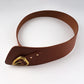 Irregular PU Leather Belt