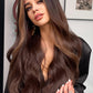Full Machine Long Wave Synthetic Wigs 26''