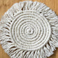 11.8" Macrame Round Cup Mat
