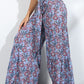 Printed High-Rise Tied Culottes