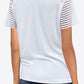 V-Neck Raglan Sleeve Tee