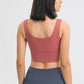 Zipper Front Sport Tank Top