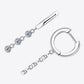 Moissanite Decor 925 Sterling Silver Earrings