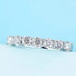Charming Moissanite 925 Sterling Silver Ring