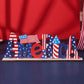 Independence Day Wood Decorative Ornament