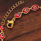 Evil Eye Copper Bracelet
