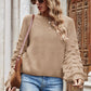 Weekend Style Rib-Knit Dropped Shoulder Sweater