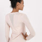 Quick-Dye Curved Hem Sports Top