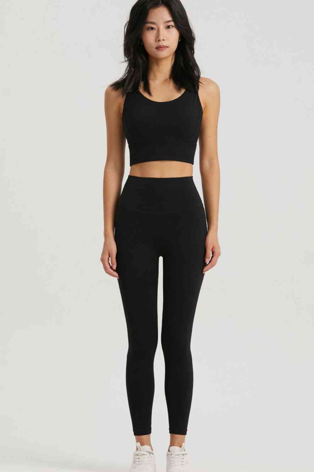 Wide Waistband Sports Leggings