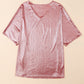 V-Neck Half Sleeve T-Shirt