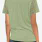 V-Neck Raglan Sleeve Tee