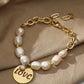 LOVE Freshwater Pearl Bracelet