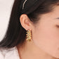 So Gorgeous 18K Gold-Plated Rhinestone Earrings