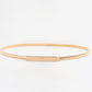 Elastic Iron Skinny Belt