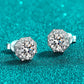 2 Carat Moissanite 925 Sterling Silver Stud Earrings