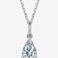 1 Carat Moissanite 925 Sterling Silver Necklace