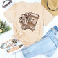 Poker Graphic Round Neck T-Shirt