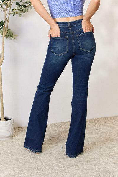 Kancan Full Size Slim Bootcut Jeans