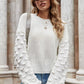 Weekend Style Rib-Knit Dropped Shoulder Sweater