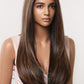 13*2" Lace Front Wigs Synthetic Long Straight 26" 150% Density