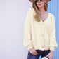 Fuzzy Long Sleeve Button Down Cardigan