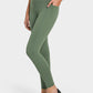 High Waist Ankle-Length Yoga Leggings with Pockets
