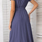 Belted Tee Dress With Pockets