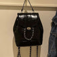 PU Leather Backpack