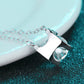 1 Carat Moissanite Chain Necklace