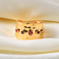 18K Gold-Plated Zircon Ring