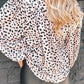 Printed Long Puff Sleeve Shirt