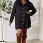 Celeste Full Size Button Down Shirt Dress