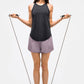 Cut Out Back Sports Tank Top