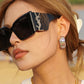 Resin C-Hoop Earrings